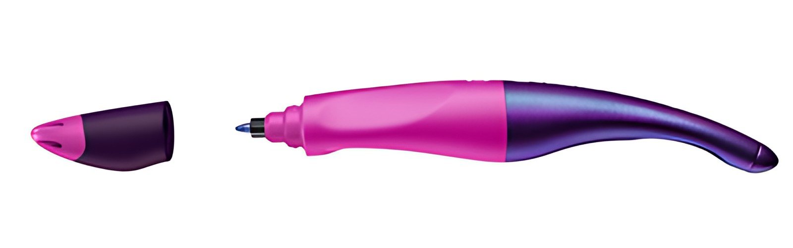 STABILO Stylo roller EASYoriginal Holograph Edition, magenta
