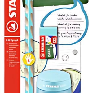 STABILO Kit pour écolier EASYgraph, pour gauchers, bleu
