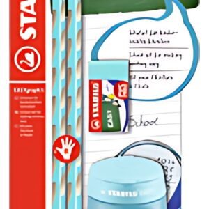 STABILO Kit d'écriture école EASYgraph "S", droitier, rose