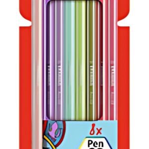 STABILO Feutre Pen 68, étui en carton de 8