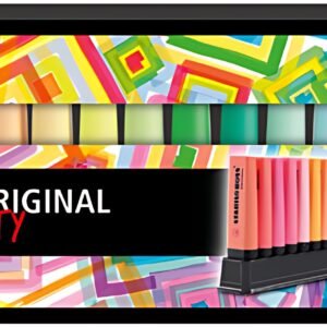 STABILO Surligneur BOSS ORIGINAL, set de bureau de 23 ARTY