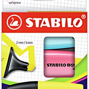 STABILO Surligneur BOSS MINI, étui en carton de 3
