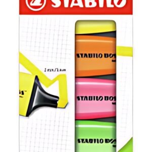 STABILO Surligneur BOSS MINI, étui en carton de 5
