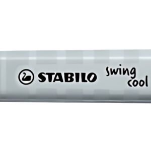 STABILO Surligneur swing cool Pastel, poudre de gris