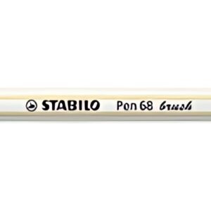 STABILO Feutre pinceau Pen 68 brush, vermillon
