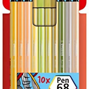 STABILO Feutre de coloriage Pen 68, étui carton de 10