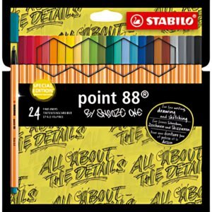 STABILO Feutre à pointe fine point 88 "Snooze One", étui