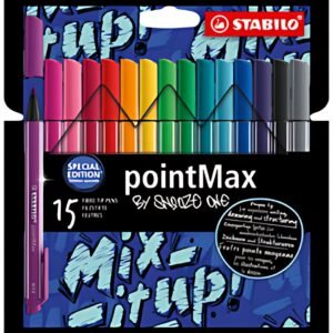 STABILO Feutre pointMax by Snooze One, étui carton de 15