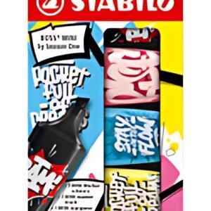 STABILO Surligneur BOSS MINI by Snooze One, étui de 5