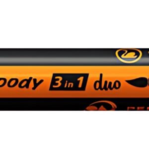 STABILO Crayon multi-talents woody 3en1 duo, orange/noir