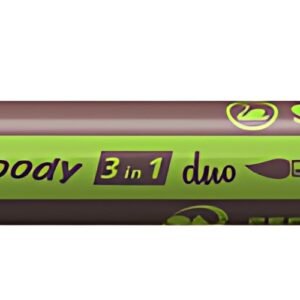 STABILO Crayon multi-talents woody 3en1 duo, vert clair/brun