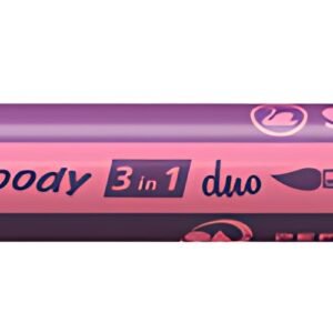STABILO Crayon multi-talents woody 3en1 duo, rose/mauve lila