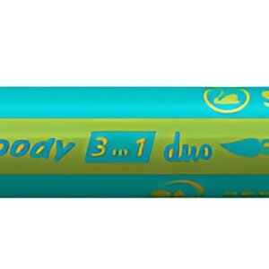 STABILO Crayon multi-talents woody 3en1 duo, turquoise/vert