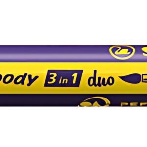 STABILO Crayon multi-talents woody 3en1 duo, jaune/violet