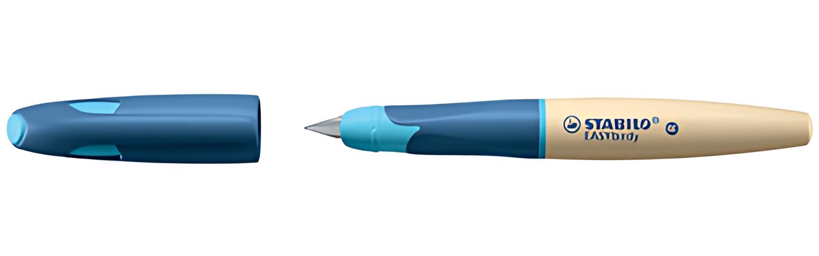 STABILO Stylo plume EASYbirdy Timber R, droitier, bleu
