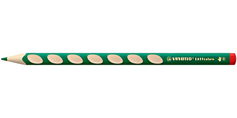 STABILO Crayon de couleur triangulaire EASYcolors L, vert