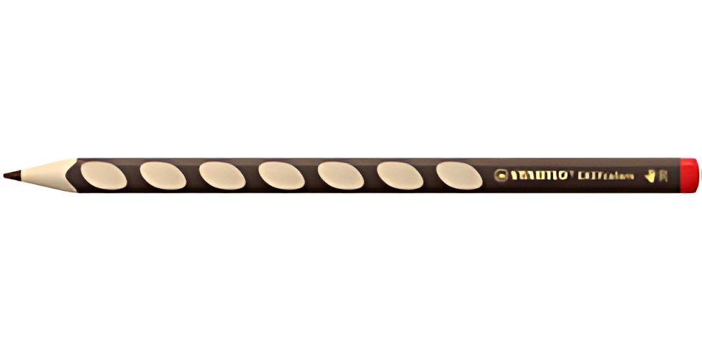 STABILO Crayon de couleur EASYcolors L, marron foncé