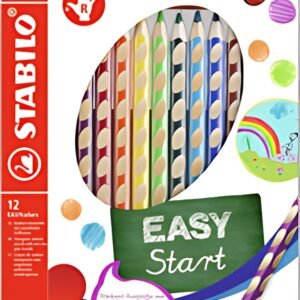 STABILO Crayon de couleur EASYcolors R, étui de 12