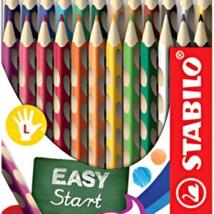 STABILO Crayon de couleur EASYcolors L, étui de 24