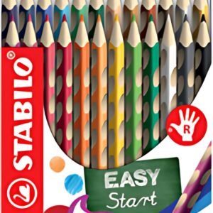 STABILO Crayon de couleur EASYcolors R, étui de 24