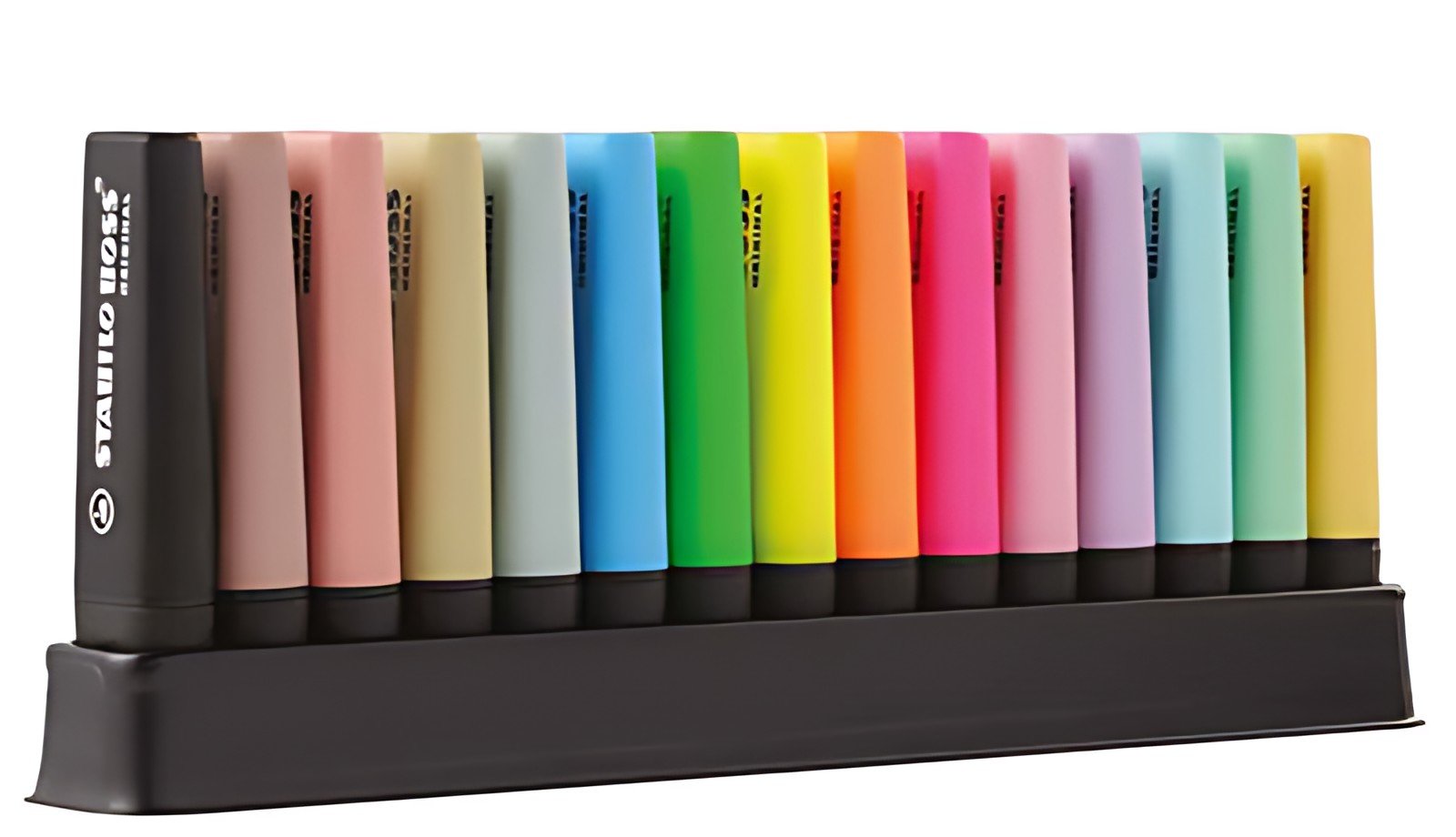 STABILO Surligneur BOSS ORIGINAL, set de table de 15