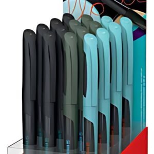 STABILO Stylo à plume Flow, présentoir de 16