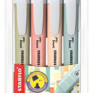 STABILO Surligneur swing cool NatureCOLORS, étui de 4