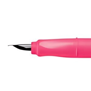 STABILO Stylo plume EASYbuddy FLUO L, pour gauchers, rose