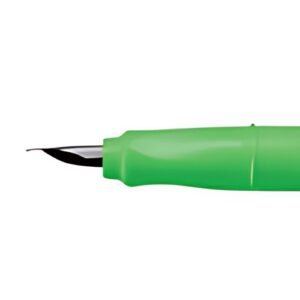 STABILO Stylo plume EASYbuddy FLUO M, pour droitiers, vert