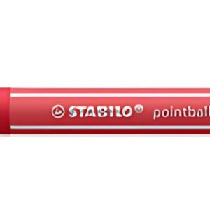 STABILO Stylo à bille rétractable pointball colorful, rouge