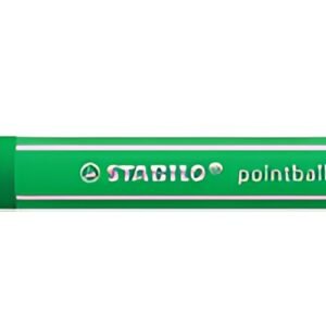 STABILO Stylo à bille rétractable pointball colorful, vert