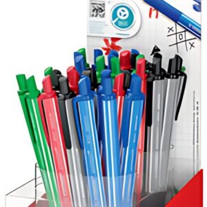 STABILO Stylo bille pointball colorful, présentoir de 38