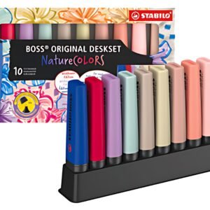 STABILO Surligneur BOSS ORIGINAL NatureCOLORS, set de 10