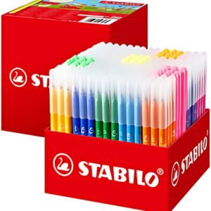 STABILO Feutre Trio A-Z, Maxi schoolpack de 240 pièces