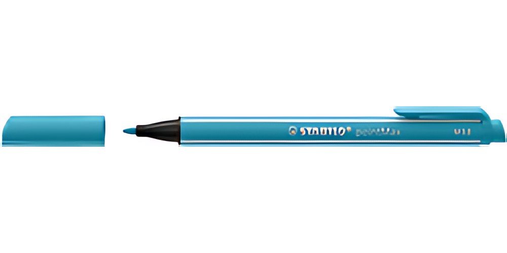 STABILO Stylo-feutre pointMax, bleu azur
