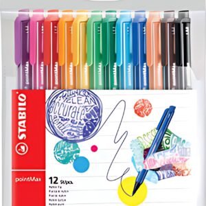 STABILO Stylo-feutre pointMax, étui en plastique de 12
