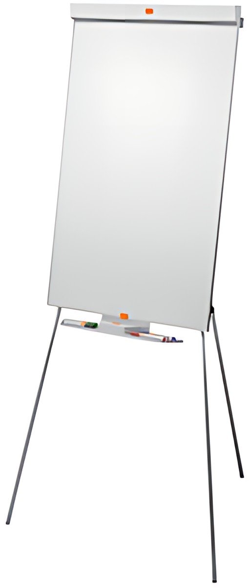 nobo Tableau de conférence Mobil Stahl Nano Clean, blanc