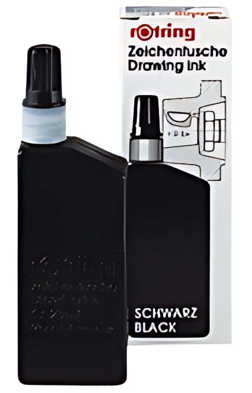 rotring Encre de chine pour rotring Isograph, noir