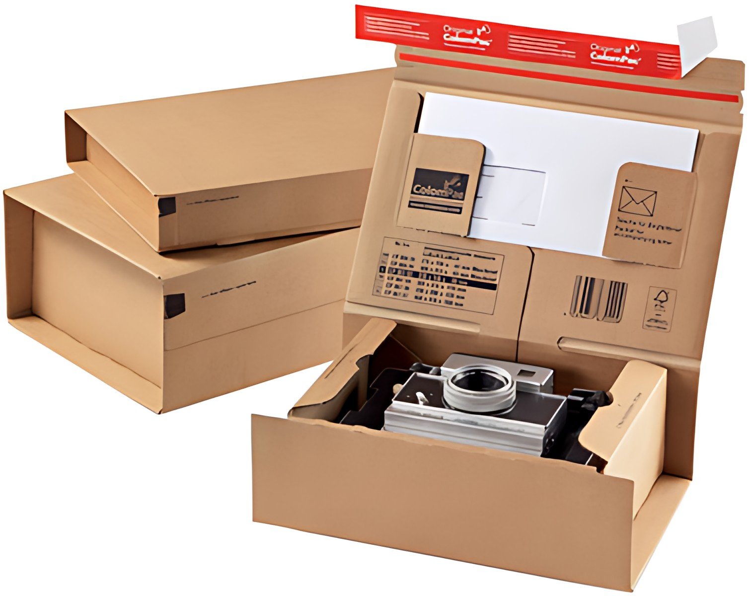 ColomPac Carton d'expédition "POSTE", taille: M,