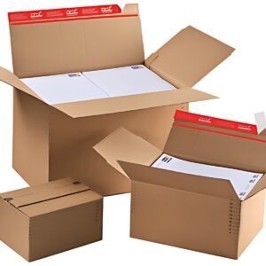 ColomPac Carton fond automatique, fermeture autocollante, A4