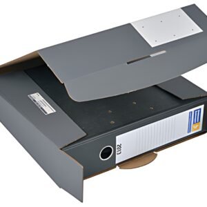 ColomPac Carton d'expédition pour classeur, (L)80 mm, gris