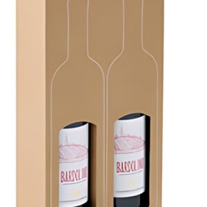ColomPac Carton de présentation pour 2 bouteilles de vin
