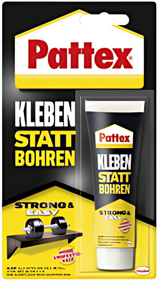 Pattex Colle forte "Coller au lieu de percer", tube de 50 g