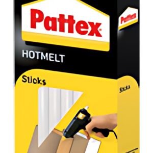 Pattex Cartouche pour collage à chaud HOT STICKS, rond,