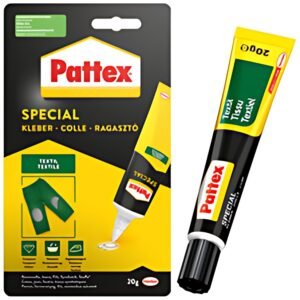 Pattex Colle spéciale TEXTIL, tube de 20 g