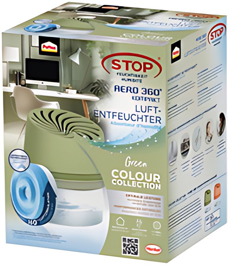 Pattex Déshumidificateur AERO 360 COMPACT, vert
