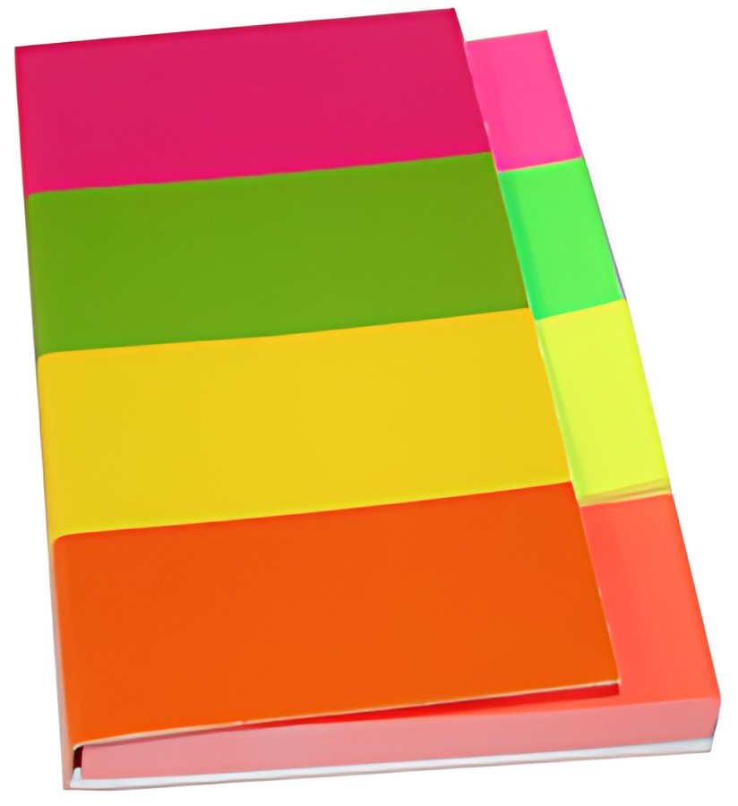 Kores Marque-pages en papier, 20 x 50 mm,