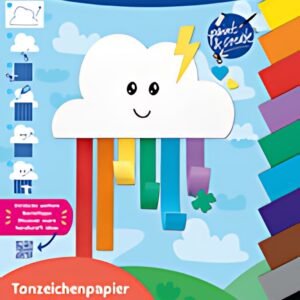 Pelikan Bloc de papier à dessin Rainbow, 230 x 330 mm