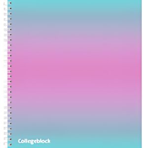 Pelikan Cahier à spirale Color Edition, A4, menthe/rose