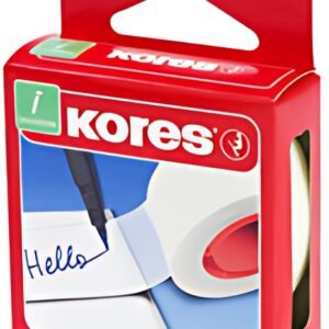 Kores Ruban adhésif Invisible, 19 mm x 33 m, mat